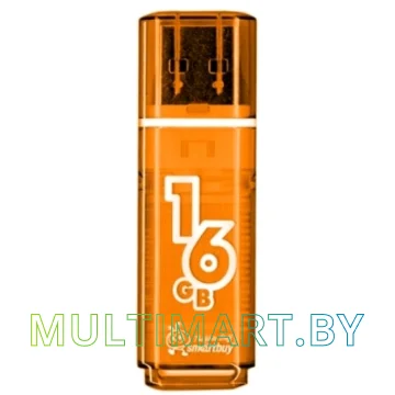 USB Flash Smartbuy 16GB Glossy series Orange (SB16GBGS-Or)